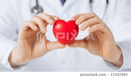 man hands with heart 15302965