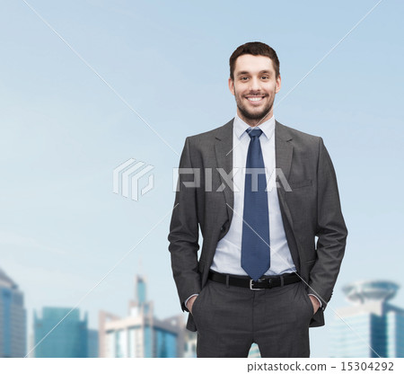 handsome buisnessman 15304292