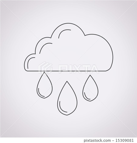 rain icon rain icon 15309081