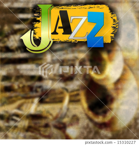 Abstract jazz music background Abstract jazz music background 15310227
