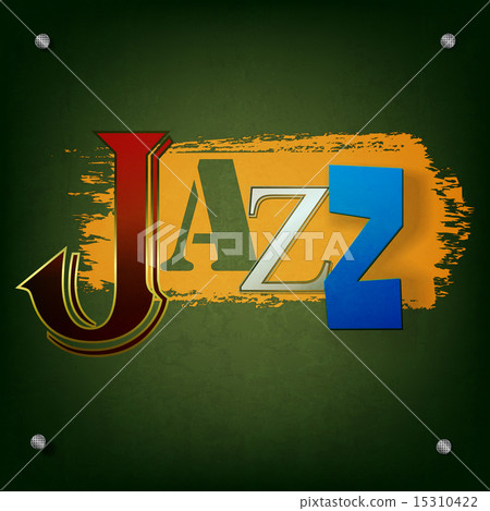 Abstract jazz music background Abstract jazz music background 15310422