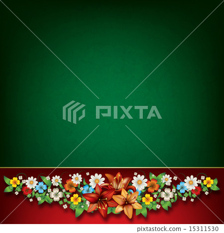abstract spring floral composition 15311530