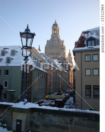 Dresden snow scene 15312964