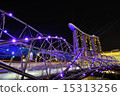 新加坡夜視圖 15313256
