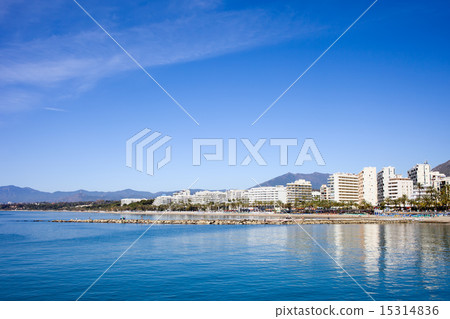 Marbella Skyline in Spain 15314836