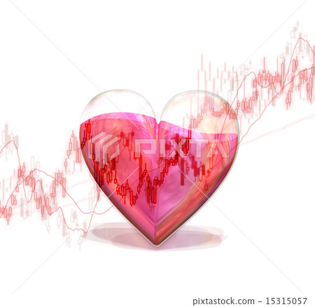 心中波動的股票價格受到衝擊 心中波動的股票價格受到衝擊 15315057