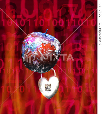 全球變暖蘋果果實地球及其關鍵 全球變暖蘋果果實地球及其關鍵 15315058