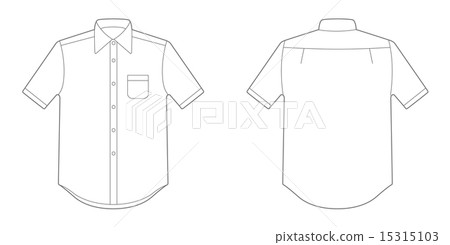 短袖襯衫 15315103