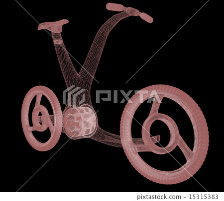 3d modern bike concept 15315383