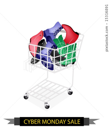 Women Shoes in Cyber Monday Shopping Cart Women Shoes in Cyber Monday Shopping Cart 15316891