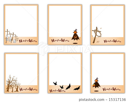 Set of Photos with Happy Halloween Evil Set of Photos with Happy Halloween Evil 15317136