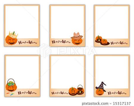 Set of Photos with Halloween Evil and Item Set of Photos with Halloween Evil and Item 15317137
