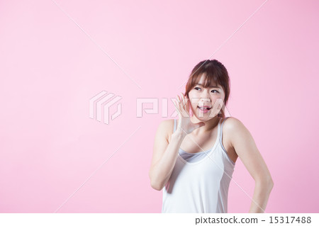 健身（粉色背） 15317488