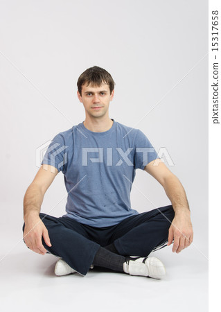Athlete mentally preparing for training Athlete mentally preparing for training 15317658