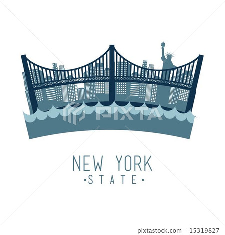 new york design over white background vector illustration new york design over white background vector illustration 15319827