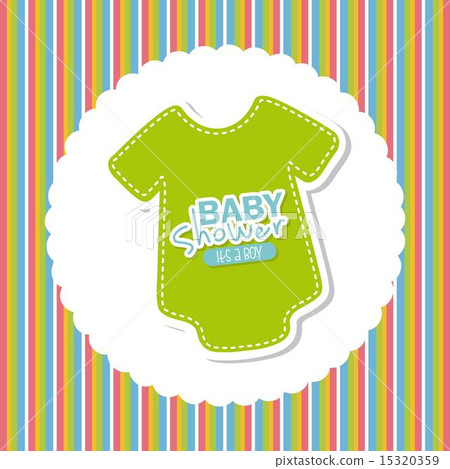 baby shower design over background vector illustration baby shower design over background vector illustration 15320359