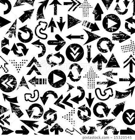 arrows design over white background vector illustration 15320545