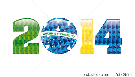 Brazil design over gray background vector illustration Brazil design over gray background vector illustration 15320656