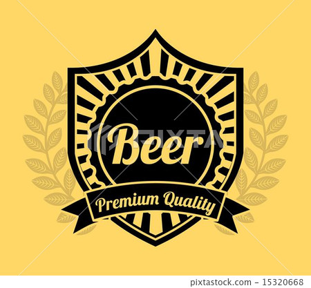beer design over cream background vector illustration beer design over cream background vector illustration 15320668