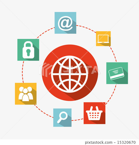 ecommerce design over white background vector illustration ecommerce design over white background vector illustration 15320670
