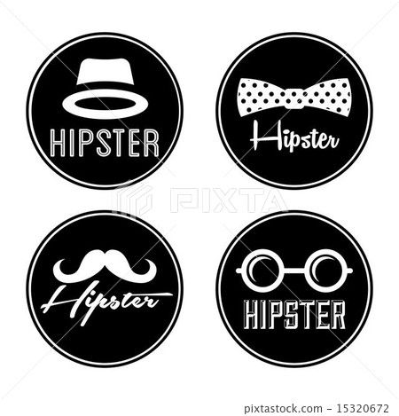 hipster design over white background vector illustration hipster design over white background vector illustration 15320672