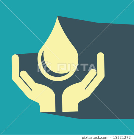 water design over blue background vector illustration water design over blue background vector illustration 15321272