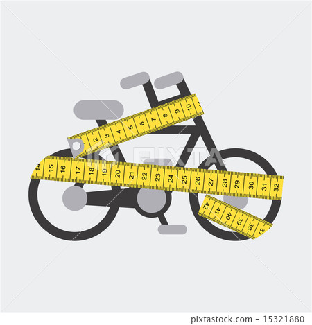 Measure design over gray background vector illustration Measure design over gray background vector illustration 15321880