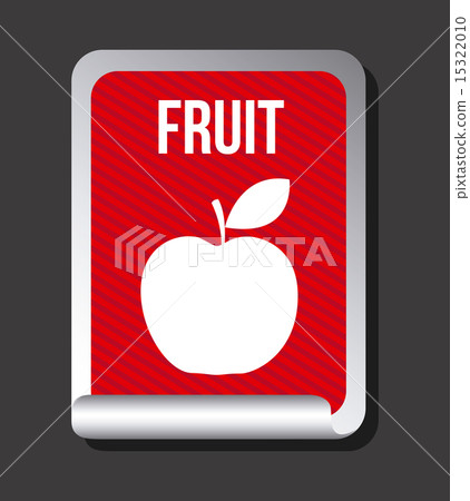 Fruit design over gray background vector illustration Fruit design over gray background vector illustration 15322010