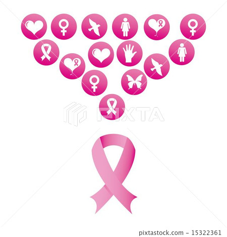 Breast cancer design over white background vector illustration Breast cancer design over white background vector illustration 15322361