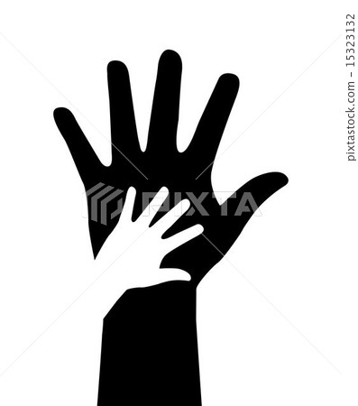 Hands design over white background vector illustration Hands design over white background vector illustration 15323132