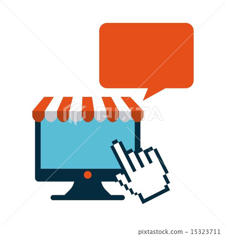 Shopping design over white background vector illustration Shopping design over white background vector illustration 15323711