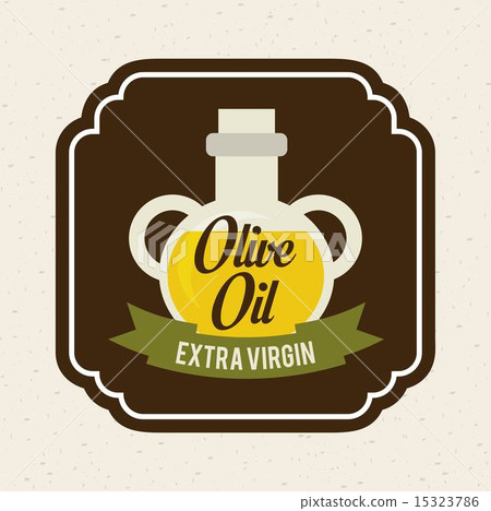 Olives design over beige background vector illustration Olives design over beige background vector illustration 15323786