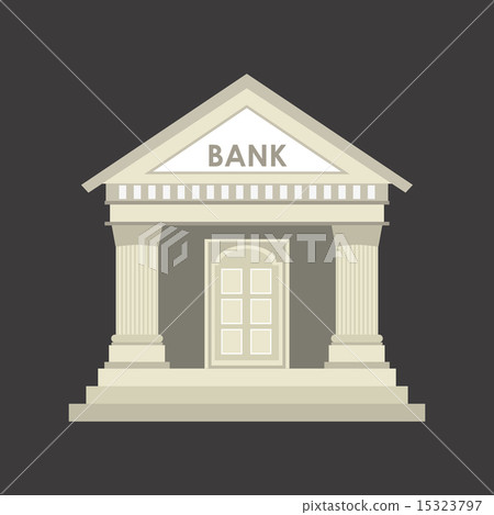 Bank design over gray background vector illustration Bank design over gray background vector illustration 15323797