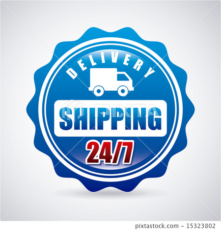 Delivery design over gray background vector illustration Delivery design over gray background vector illustration 15323802