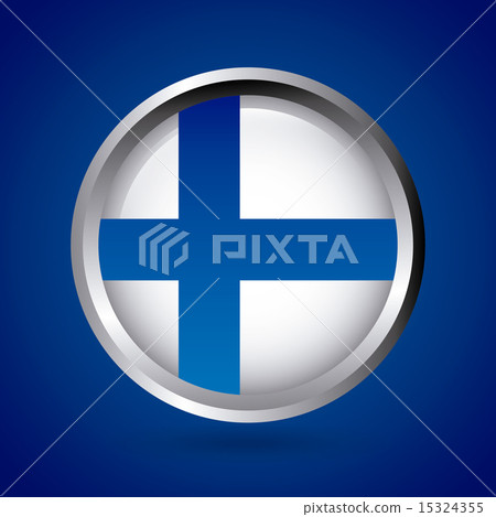 Finland design over blue background vector illustration 15324355