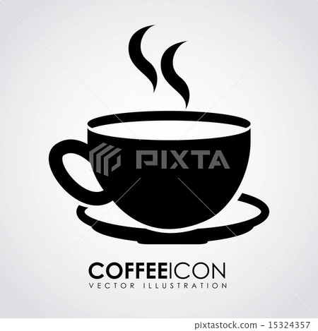 Coffee design over gray background vector illustration Coffee design over gray background vector illustration 15324357