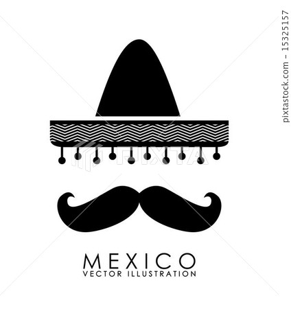 Mexico design over white background vector illustration 15325157