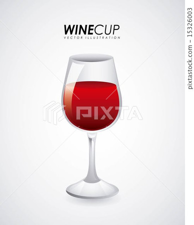 Drinks design over gray background vector illustration 15326003