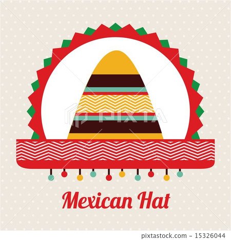 Mexico design over beige background vector illustration 15326044