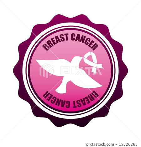 Breast cancer design over white background vector illustration Breast cancer design over white background vector illustration 15326263