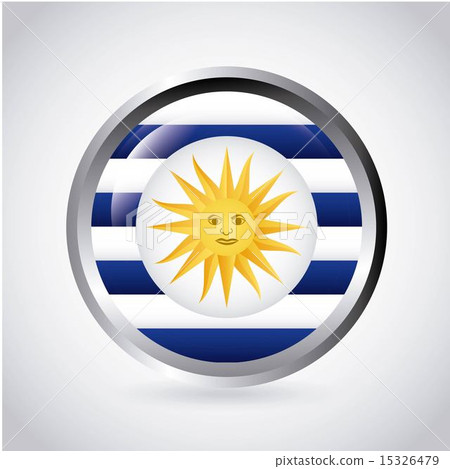 Uruguay design over white background vector illustration Uruguay design over white background vector illustration 15326479
