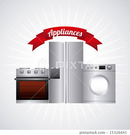 Appliances design over gray background vector illustration 15326841