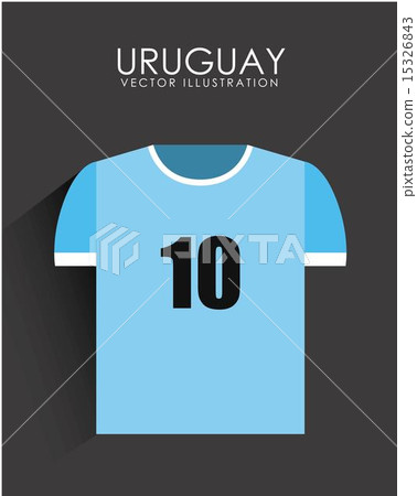 Uruguay design over gray background vector illustration 15326843