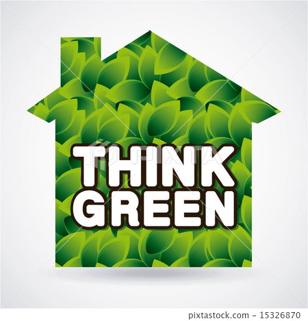 Ecology design over gray background vector illustration 15326870