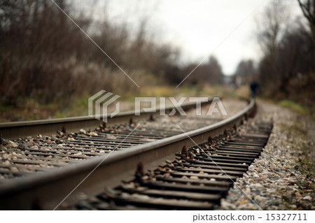 railroad rails railroad rails 15327711
