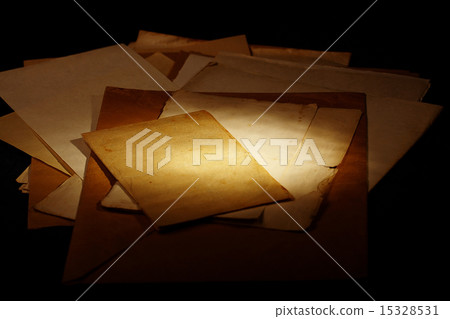 texture old vintage yellowed paper, writing papers texture old vintage yellowed paper, writing papers 15328531