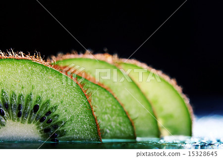fresh kiwi slices fresh kiwi slices 15328645