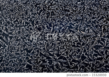ice texture, macro, blue broken cold the background 15328930