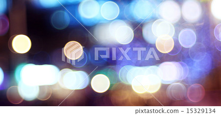 bokeh city lights blurred background effect bokeh city lights blurred background effect 15329134