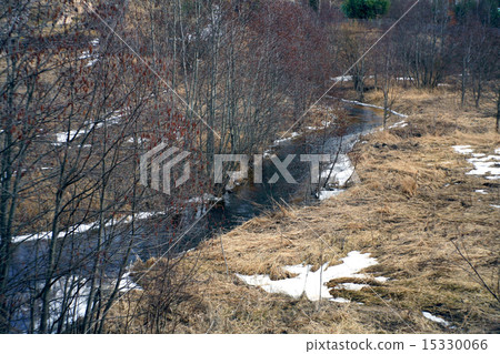 spring creek water landscape spring creek water landscape 15330066
